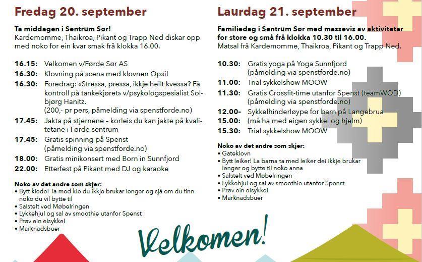 Program - Klikk for stort bilete